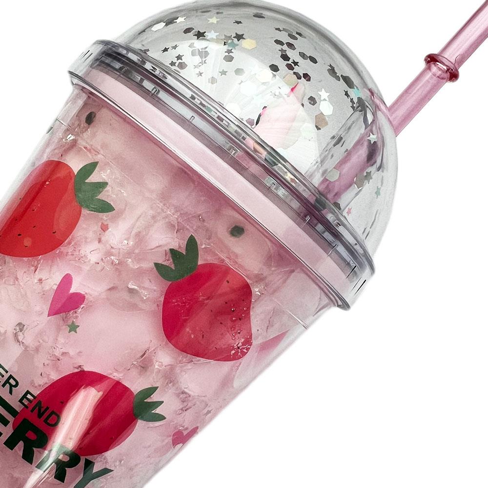 Etoilee Iced Strawberry Simli Pipetli Suluk