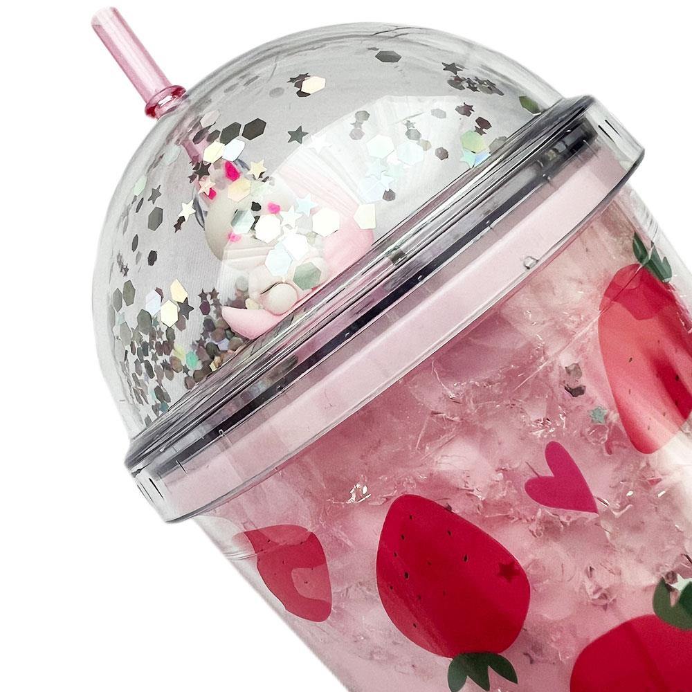 Etoilee Iced Strawberry Simli Pipetli Suluk