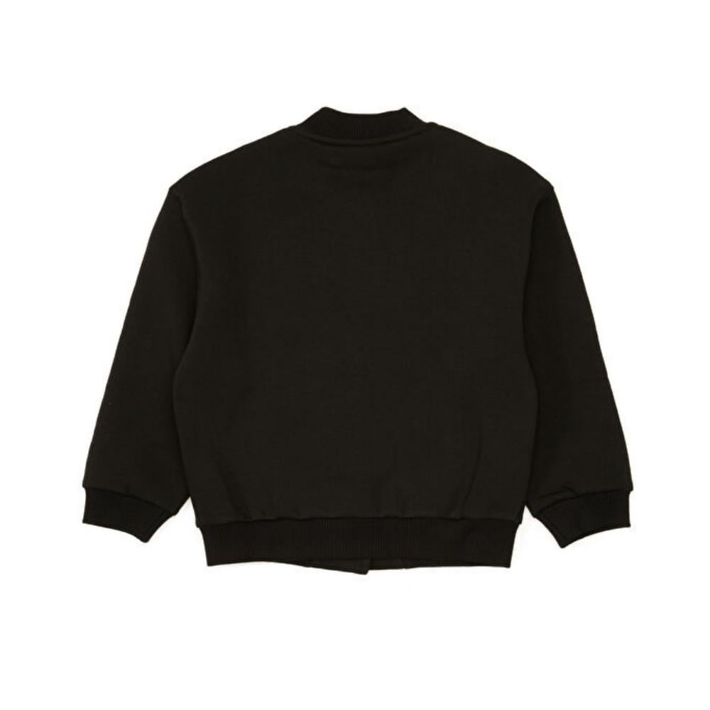 Pueril Kids Çocuk Bomber Ceket Şardonlu Siyah