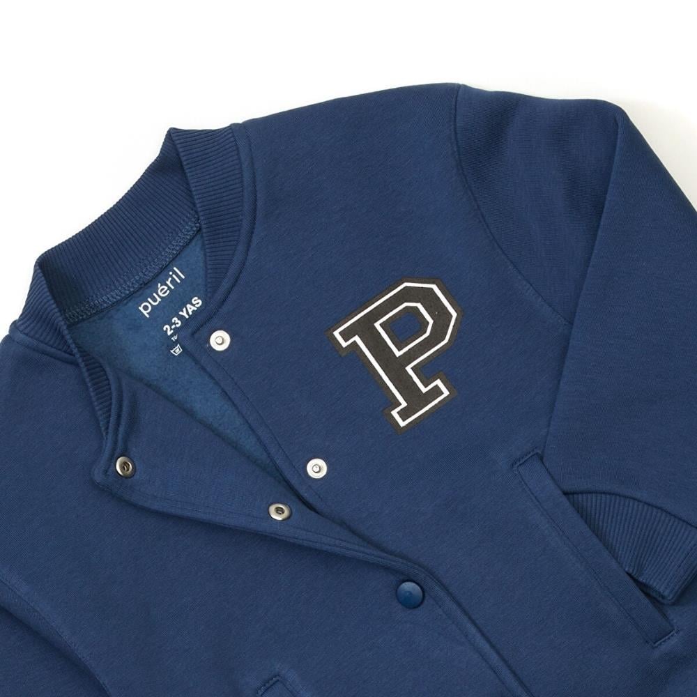 Pueril Kids Çocuk Bomber Ceket Şardonlu Denim