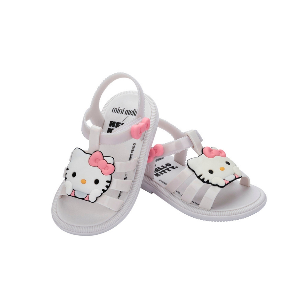 Mini Melissa Hip + Hello Kitty Bb Sandalet | Beyaz