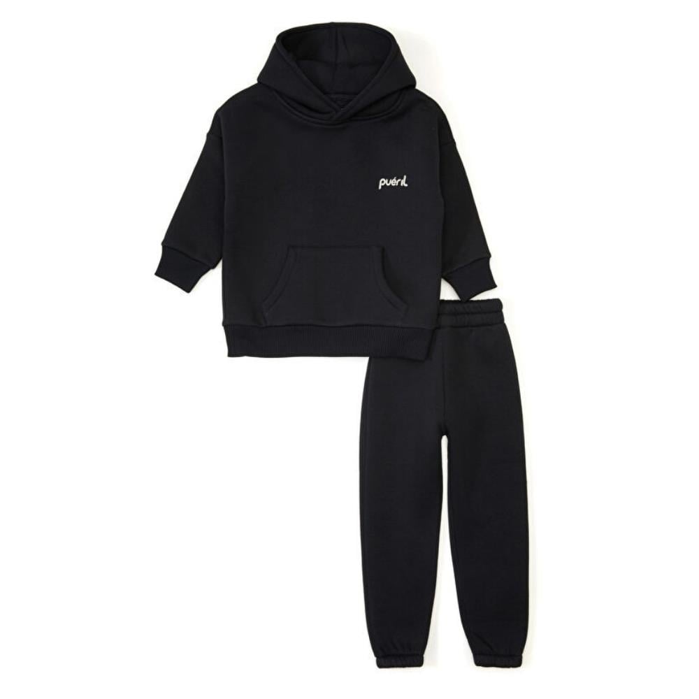 Pueril Kids Çocuk Eşofman Takımı Şardonlu Lacivert