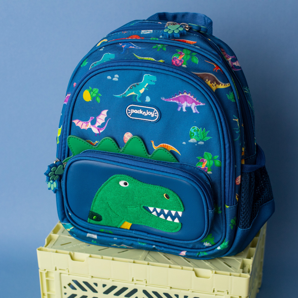 SipnJoy PacknJoy Çocuk Srt Çantası Small Dino Roar