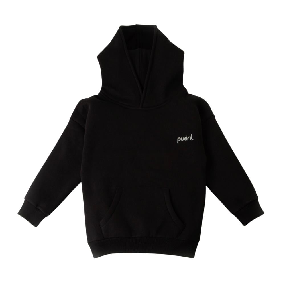 Pueril Kids Çocuk Eşofman Takımı Şardonlu Siyah