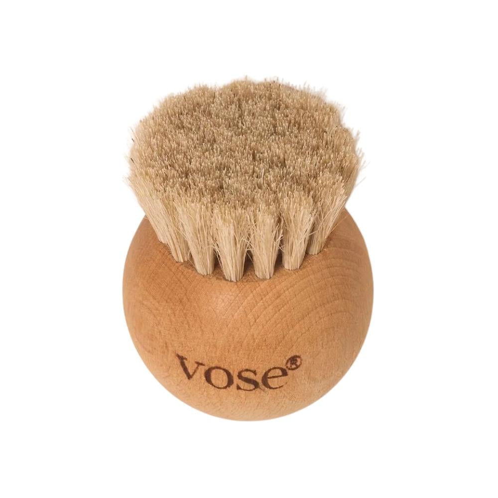 Vose %100 Doğal At Kılı Yüz Bakım Fırçası White Ball