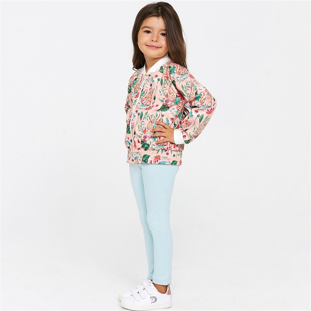 FANCY CHEETAH SALMON BOMBER CEKET