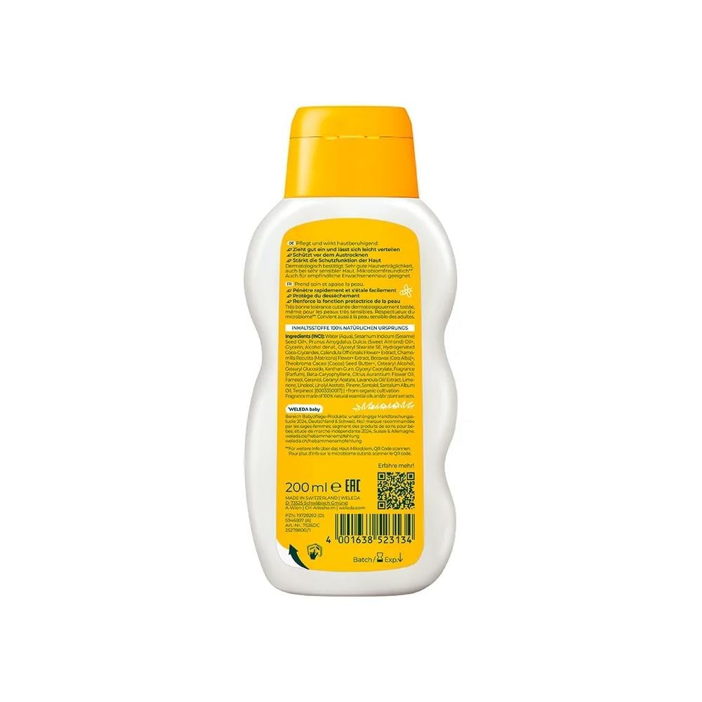 Weleda Calendula Organik Nemlendirici Vücut Losyonu 200 ml