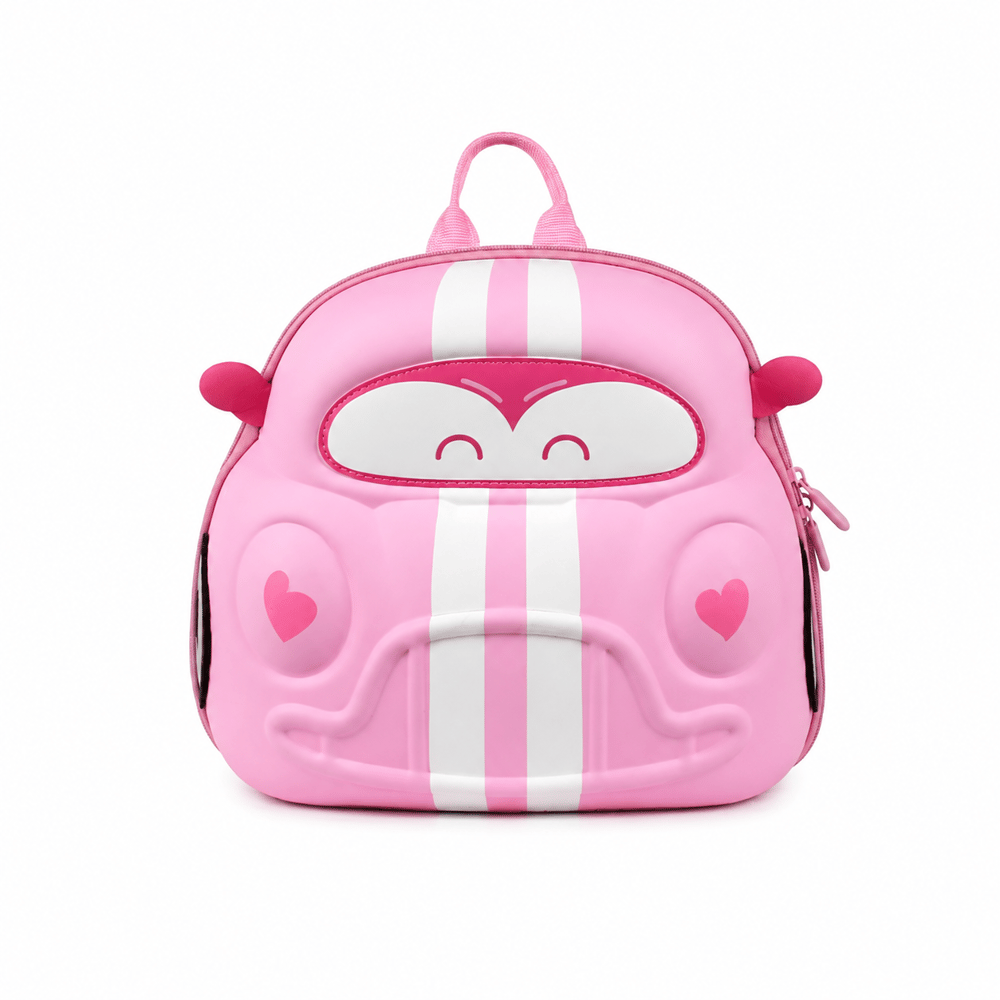 Supercute Car Sırt Çantası Pembe