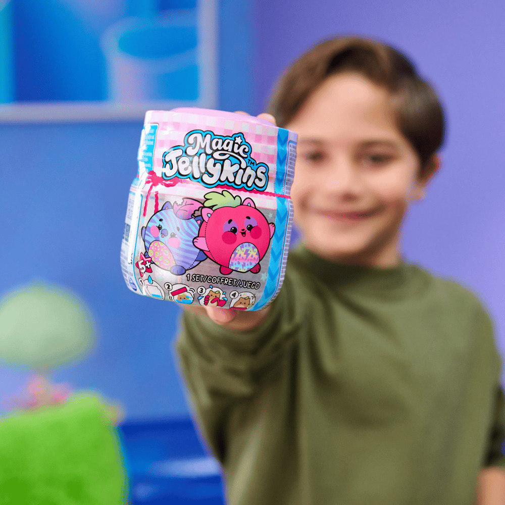 Magic Jellykins Sürpriz Kavanoz Peluş Oyuncak | Su ile Dönüşen Koleksiyon Figürleri