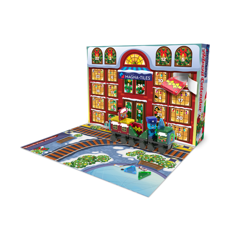 Magna-Tiles Advent Calendar Manyetik Bloklar 34 Parça