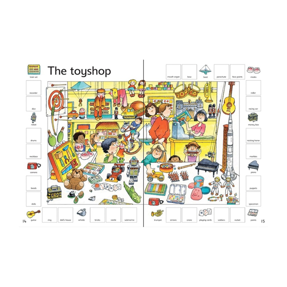 FIRST 1000 WORDS ENGLISH STICKER BOOK