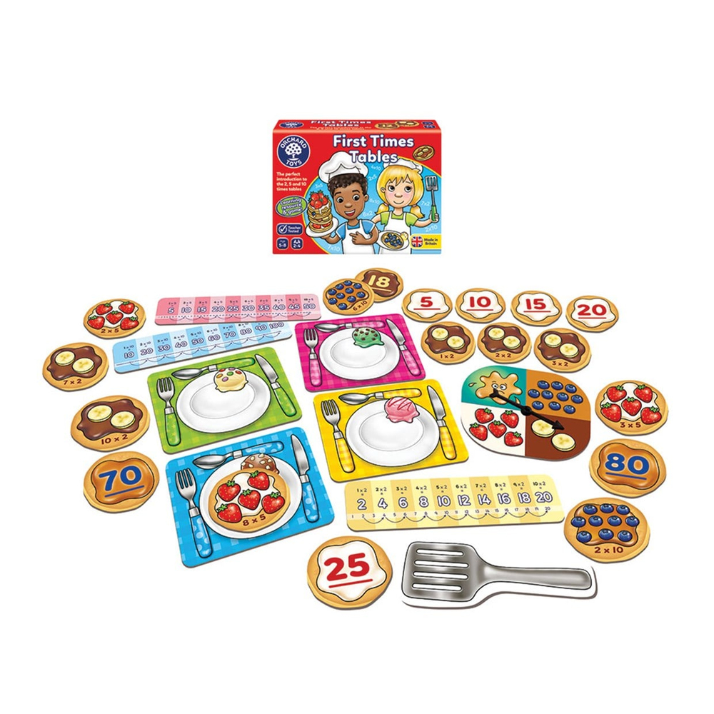 FIRST TIMES TABLE 5 - 8 YAŞ