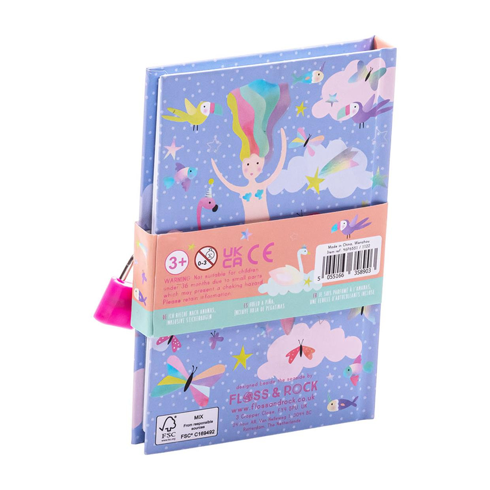 Floss & Rock Kokulu Kilitli Günlük Fantasy