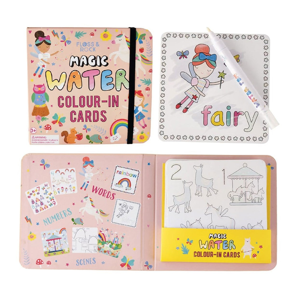 Floss & Rock Renk Değiştiren Water Magic Kartlar Rainbow Fairy