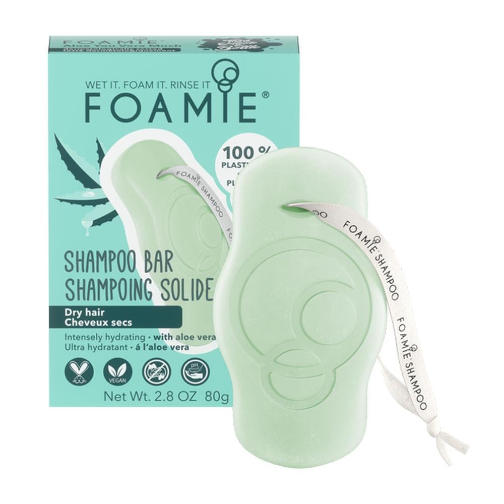 Foamie Aloe You Very Much Kuru Saçlar için Katı Şampuan