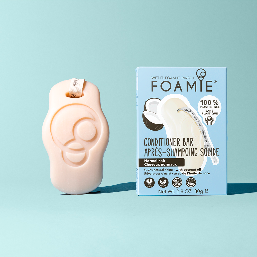 Foamie Shake Your Coconuts Normal Saçlar için Katı Saç Kremi