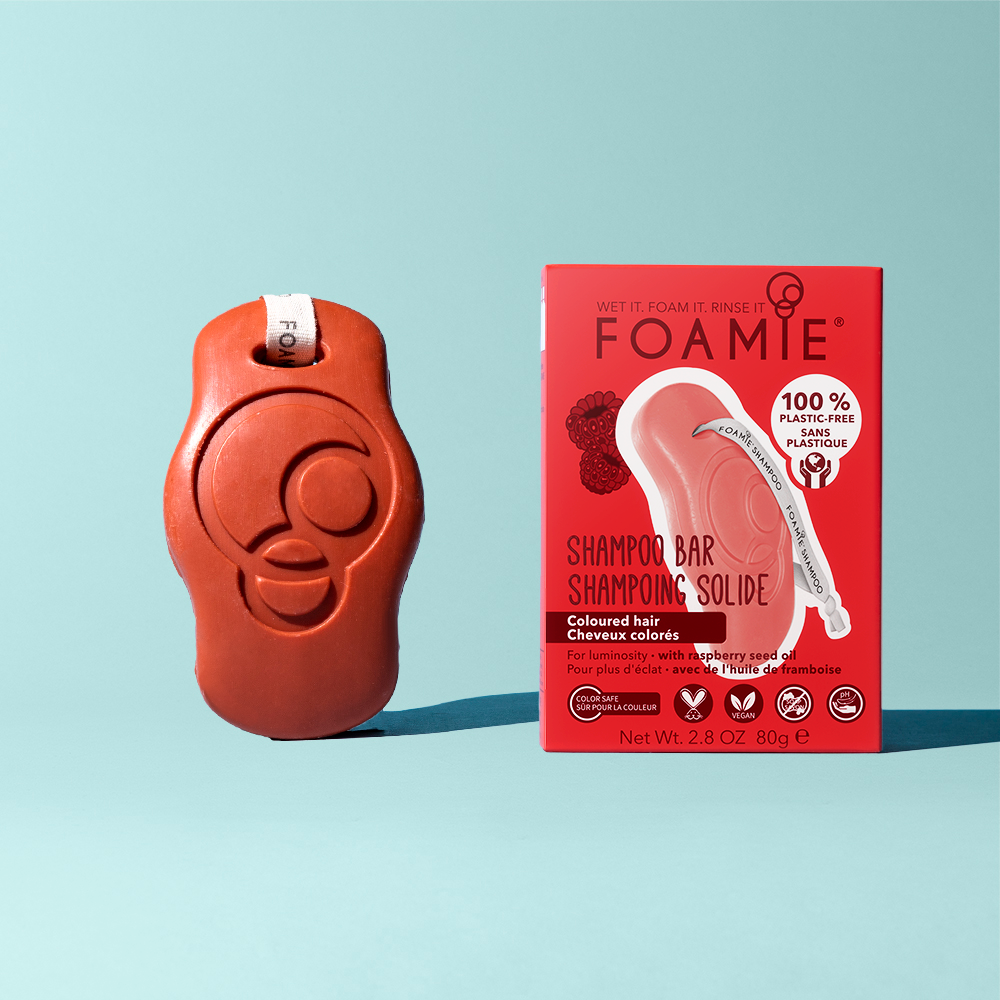 Foamie The Berry Best Boyalı Saçlar için Katı Şampuan