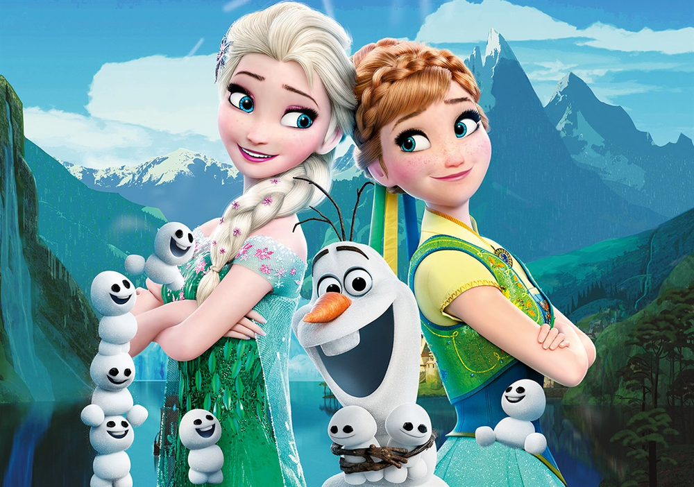 FROZEN PUZZLE - 100 PARÇA