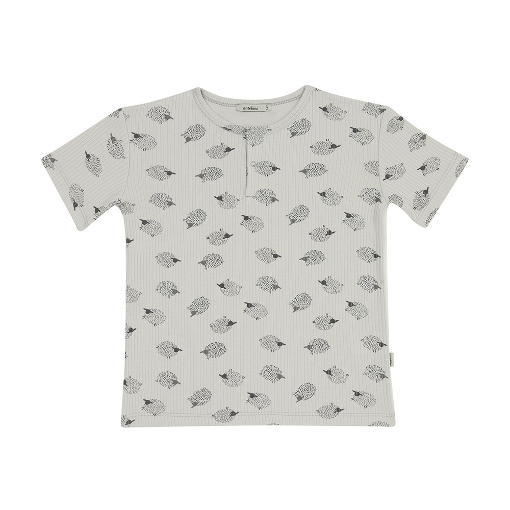 Fun In The Farm Print Şortlu Pijama Takımı