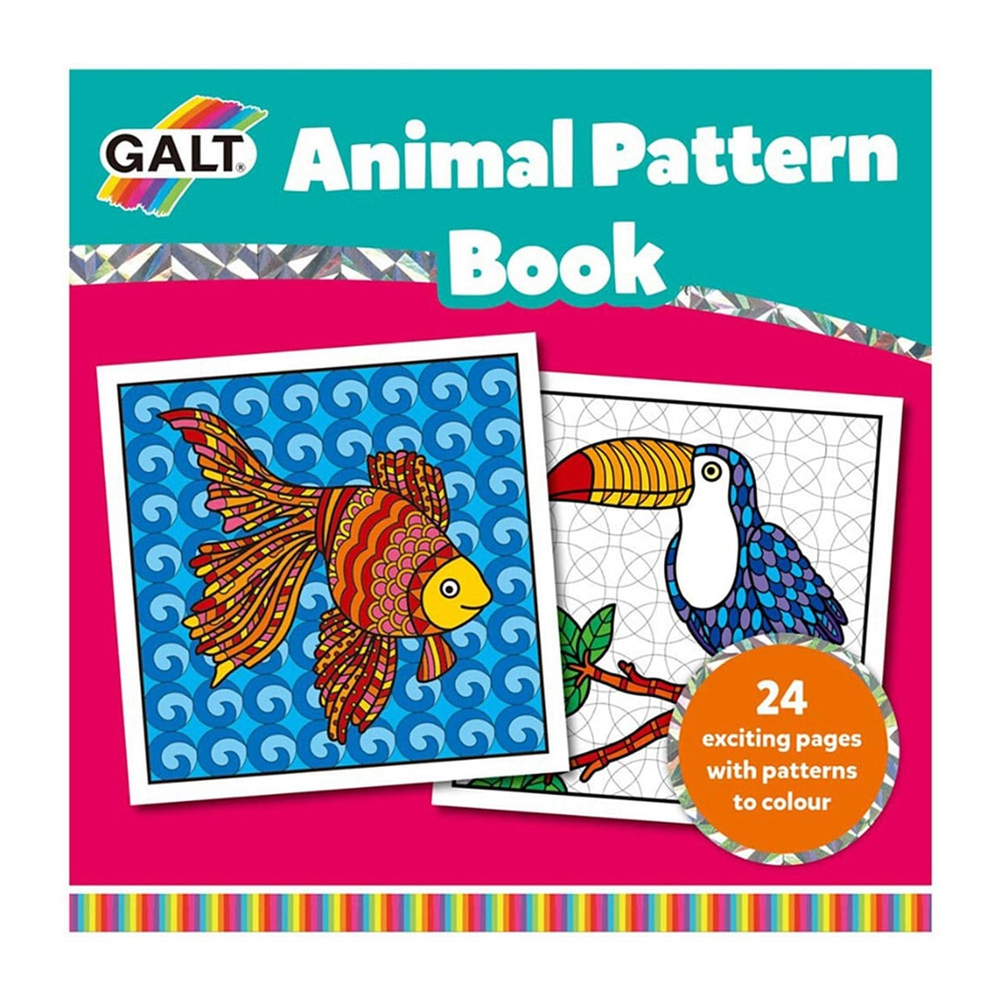 Galt Animal Pattern Book 6 Yaş ve Üzeri