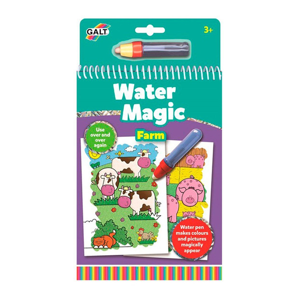 Galt Water Magic Sihirli Boyama Kitabı Farm 3 Yaş ve Üzeri
