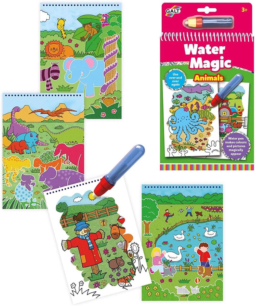 Galt Water Magic Sihirli Boyama Kitabı Animals 3 Yaş ve Üzeri