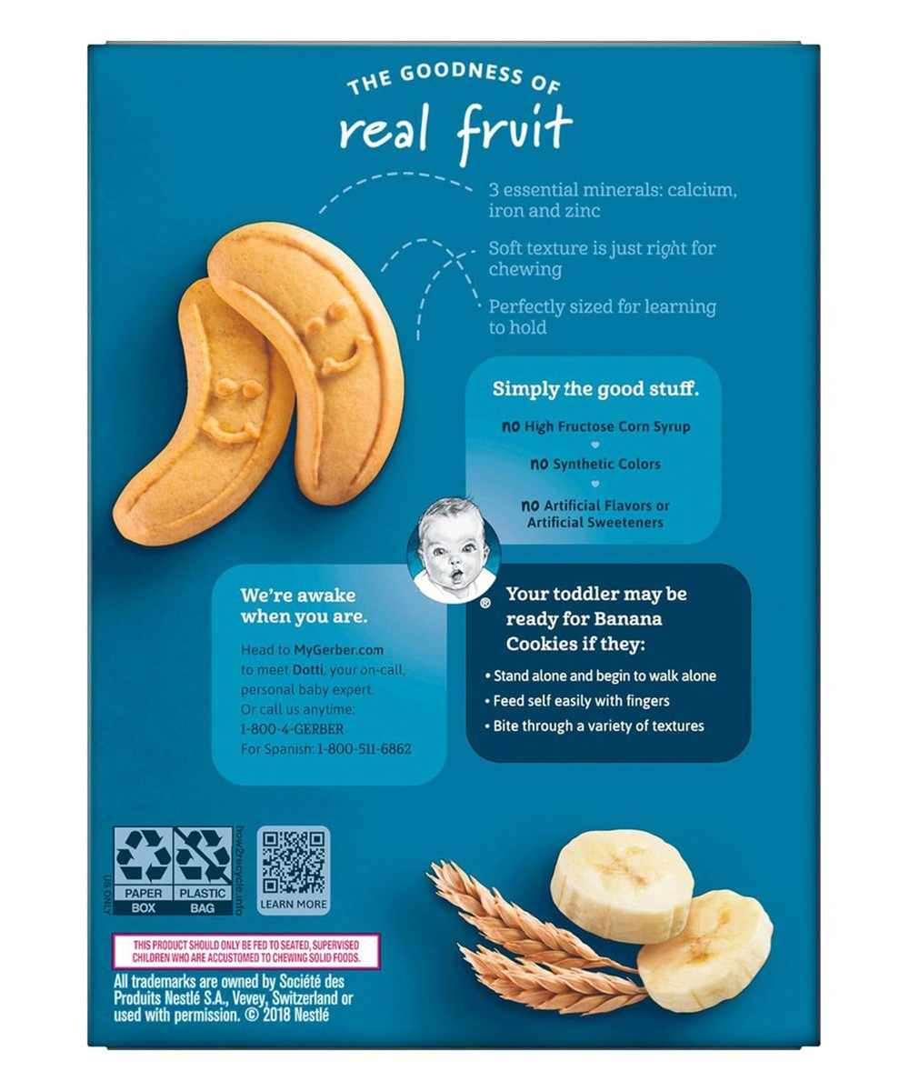 GERBER BANANA COOKIES