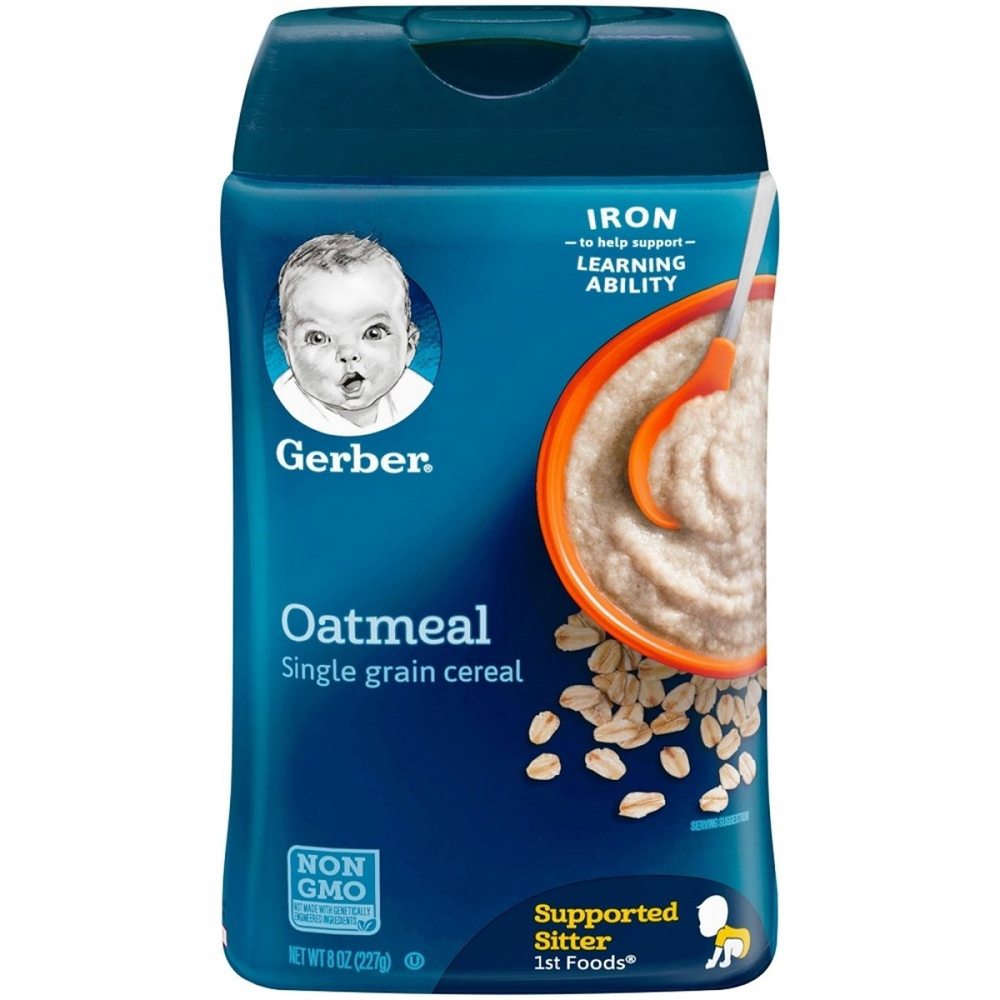 GERBER OATMEAL CEREAL (454 GR)