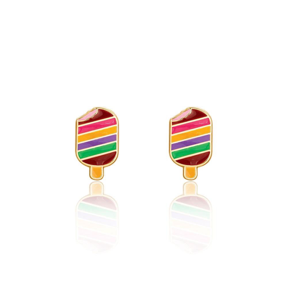 Girl Nation Cutie Studs Rainbow Pop Küpe