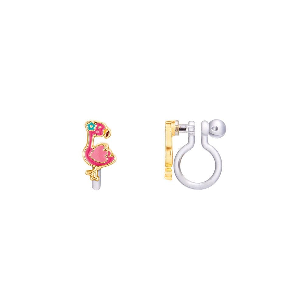 Girl Nation Fantastic Flamingo Klipsli Küpe