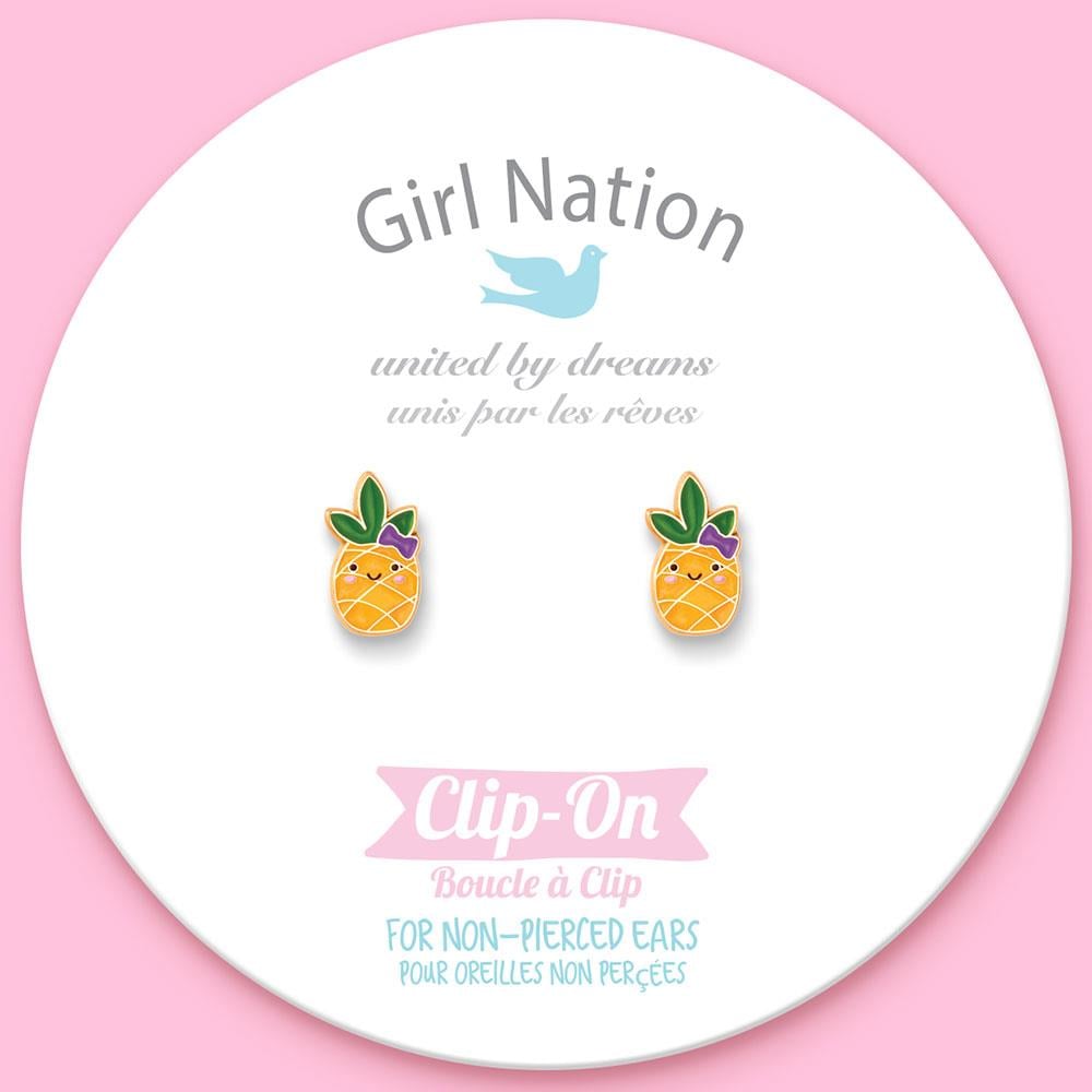 Girl Nation Lookin' Pine Klipsli Küpe