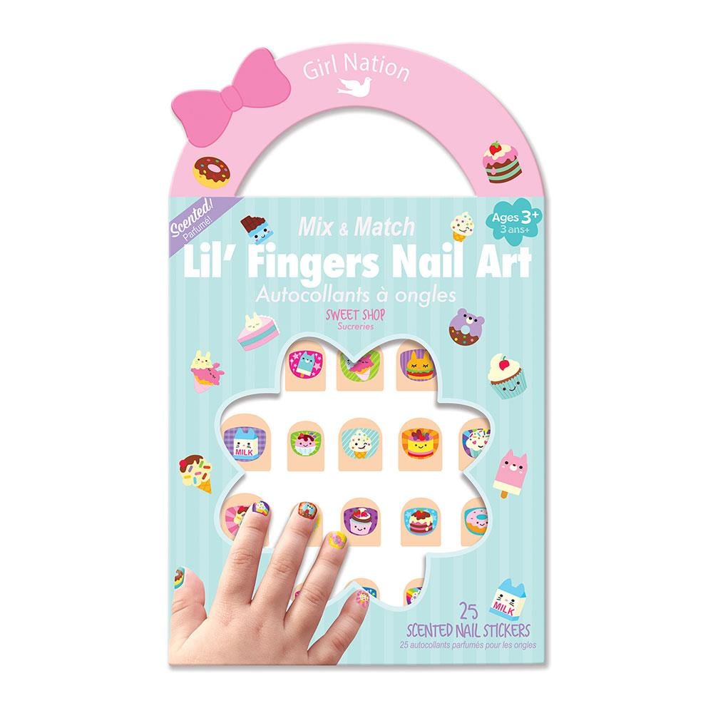 Girl Nation Sweet Shop Tırnak Stickerı