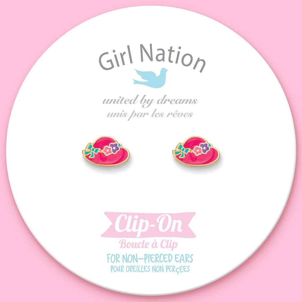 Girl Nation Sweet Sun Hat Klipsli Küpe