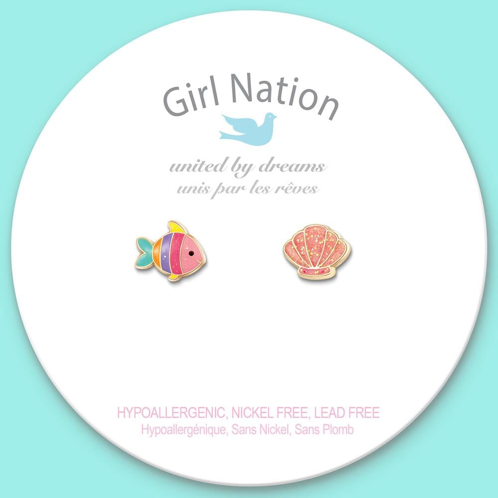 Girl Nation The Perfect Pair Under the Sea Küpe