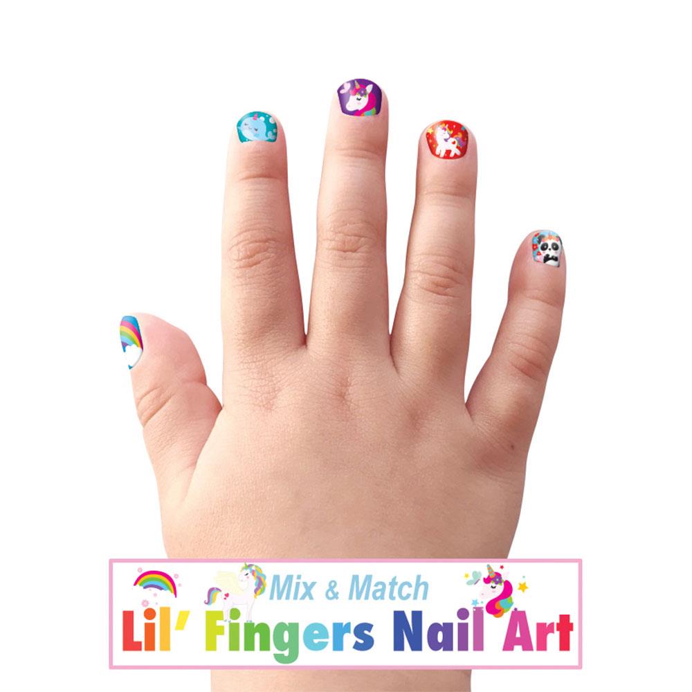 Girl Nation Unicorn Fantasy Tırnak Stickerı