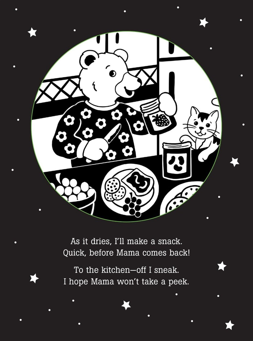 GO TO BED, SLEEPY HEAD! Hikayeli Gölge Kitabı