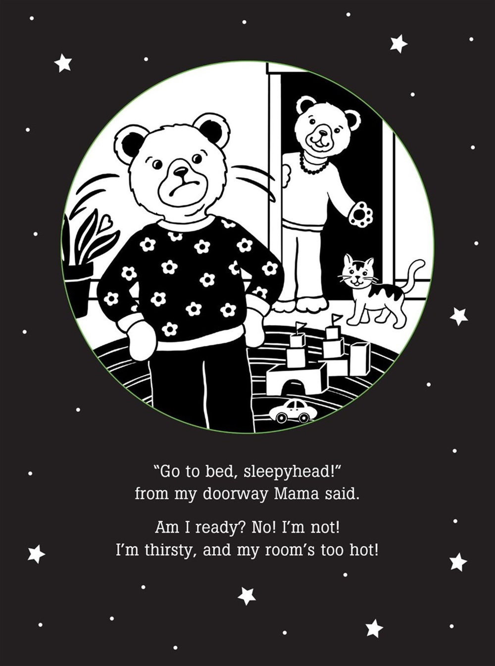 GO TO BED, SLEEPY HEAD! Hikayeli Gölge Kitabı