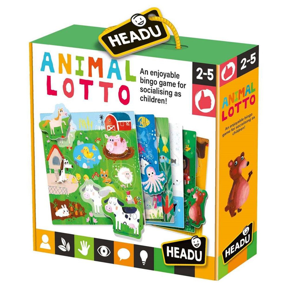 Headu Animal Lotto Montessori