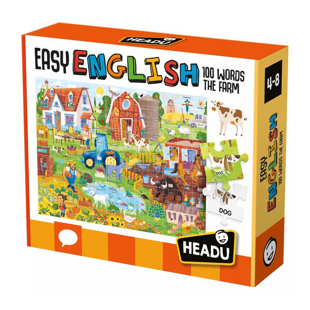 Headu Easy English 100 Words Farm