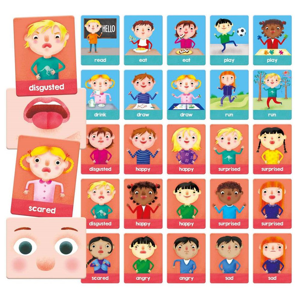 Headu Flashcards Emotions And Actions