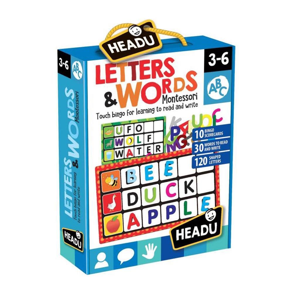 Headu Montessori Letter & Words 