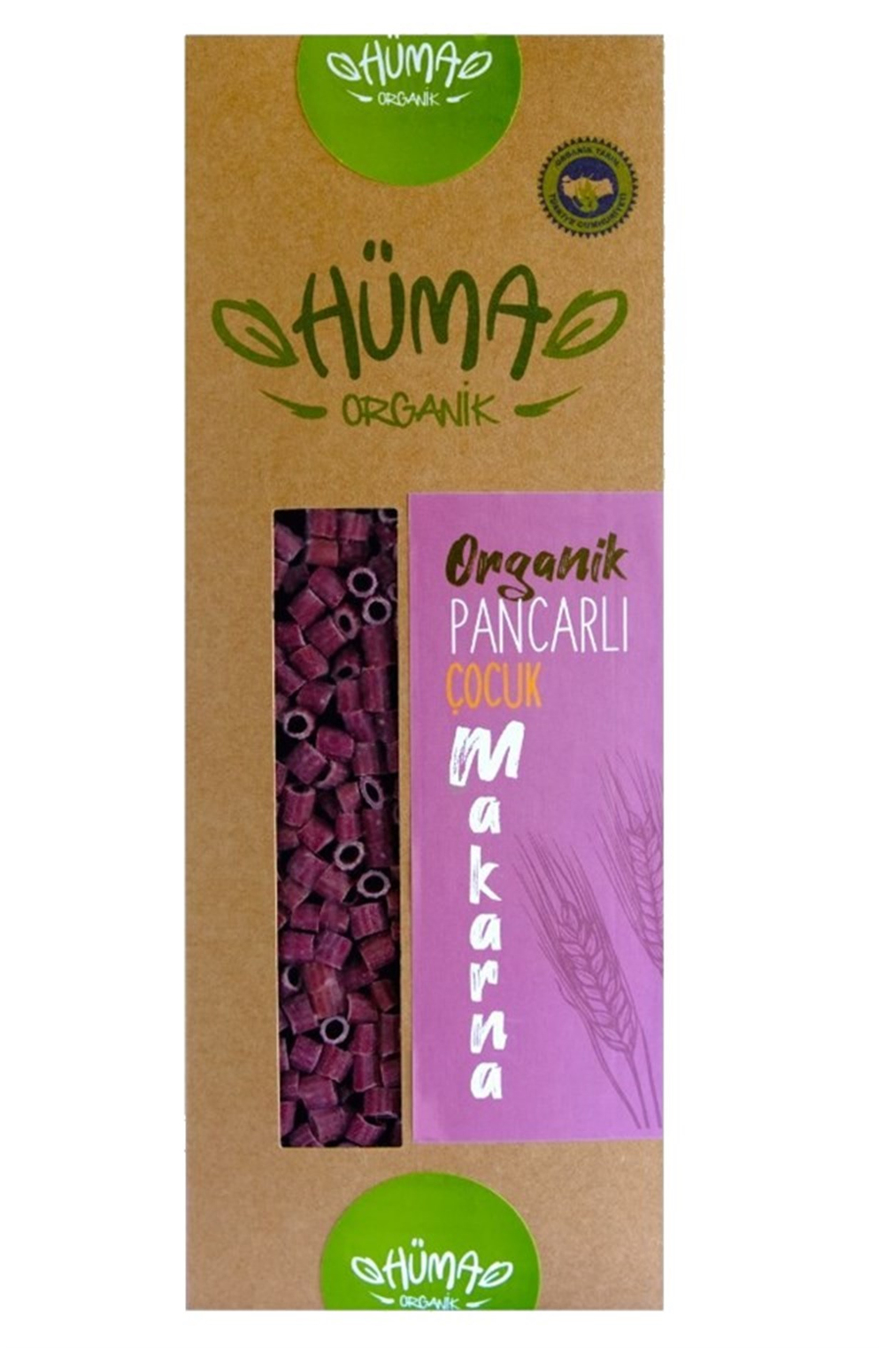 HÜMA - ORGANİK PANCARLI ÇOCUK MAKARNA 350 GR
