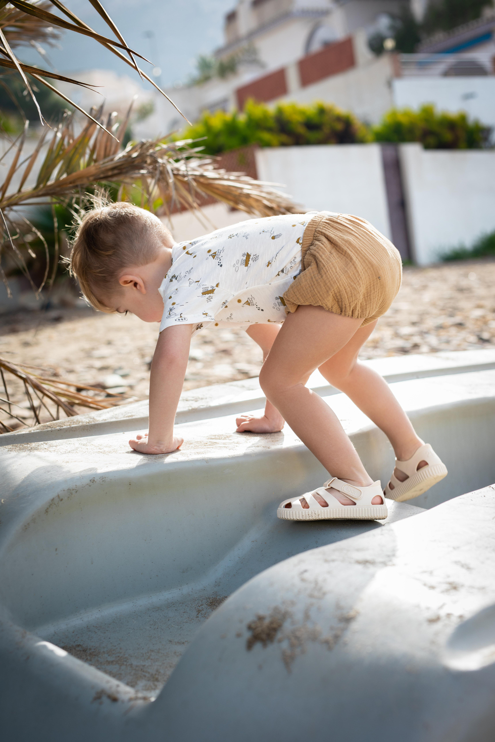 Igor Nico Mc Çocuk Sandalet Ivory