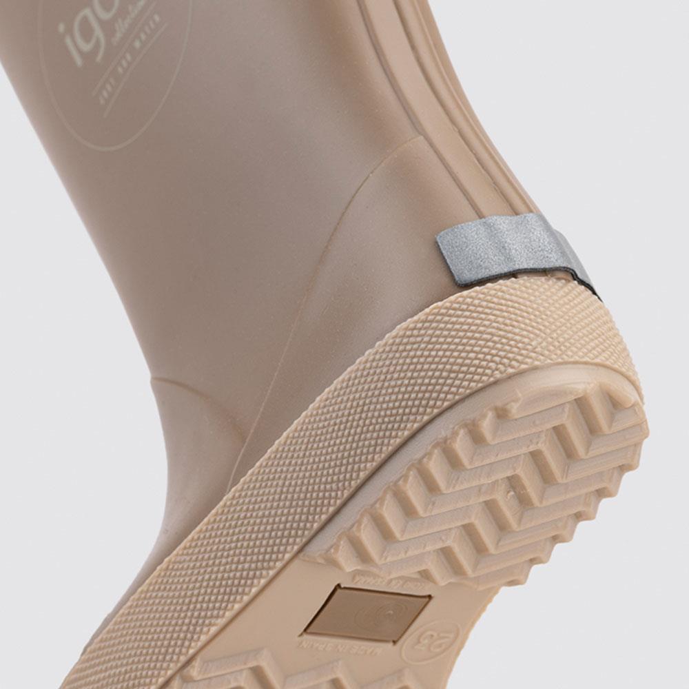 Igor Splash Dk Elmwood Beige Çocuk Yağmur Botu
