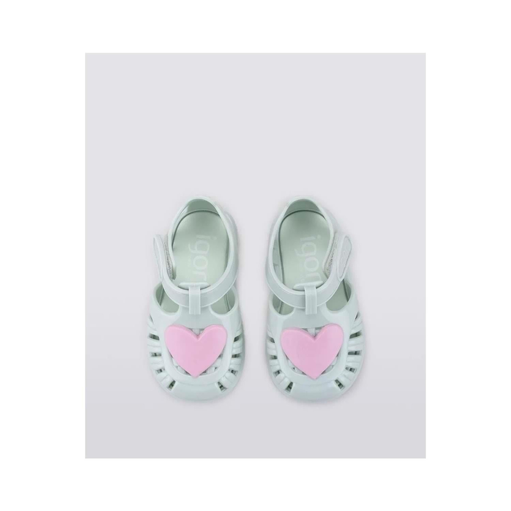 Igor Tobby Gloss Love Çocuk Sandalet Mint