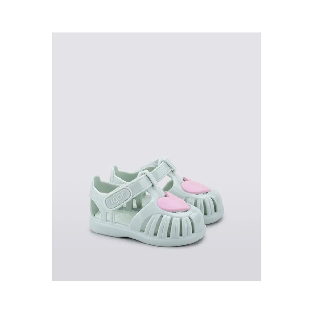 Igor Tobby Gloss Love Çocuk Sandalet Mint