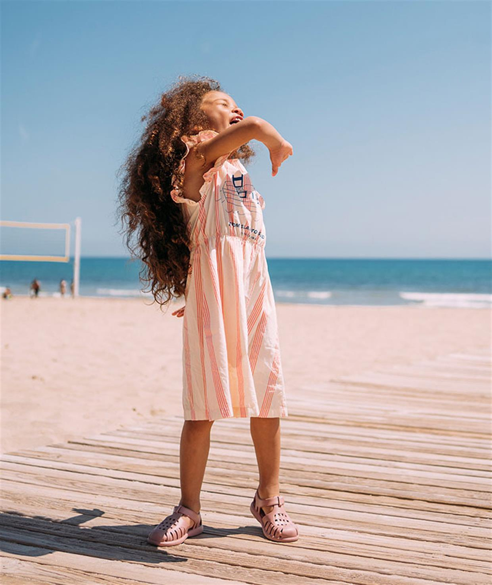 Igor Tobby Solid Çocuk Sandalet Rosa