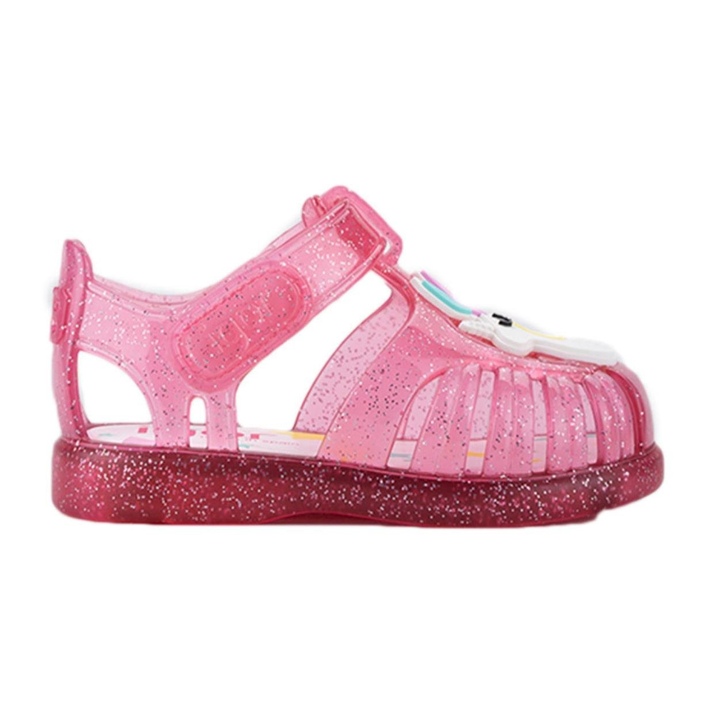 Igor Tobby Unicornio Çocuk Sandalet Fucsia Glitter