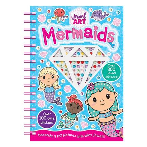 Imagine That Jewel Art Mermaids Sticker Kitabı
