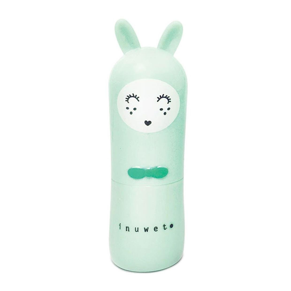 Inuwet Bunny Lipbalm Green Apple Aqua